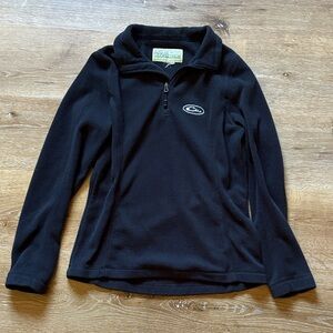 Black Fleece Quarter-Zip Sweatshirt